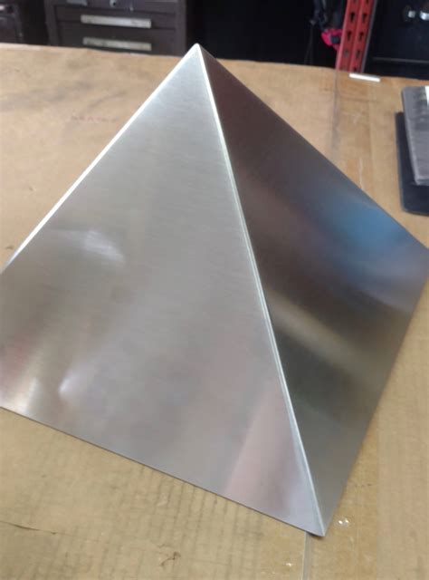 pyramid sheet metal|pyramid development.